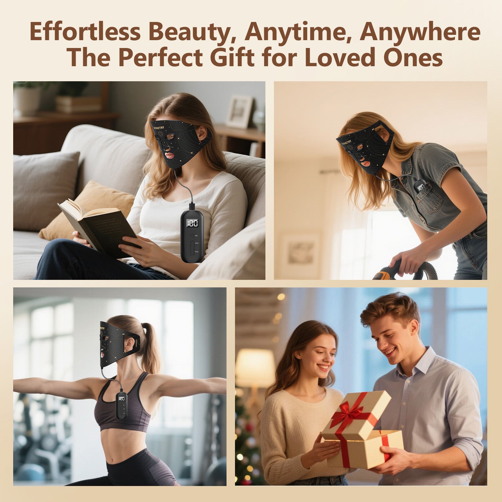 SKINETRY LED Light Therapy Mask